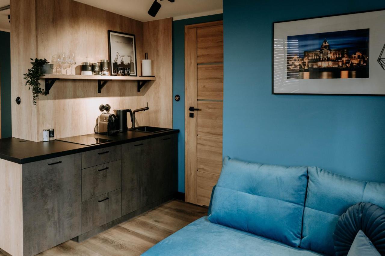 Mini Loft Na Dachu Apartman Szczecin Kültér fotó